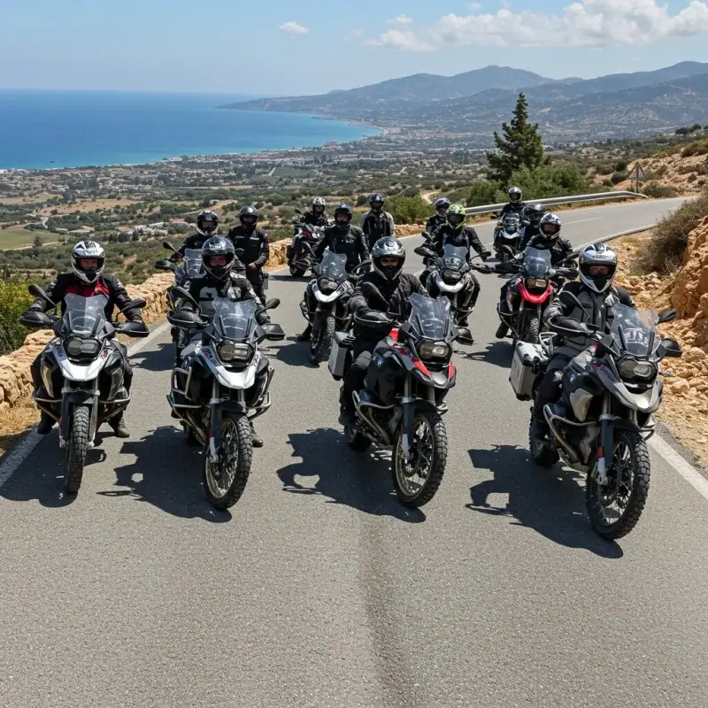 Guided Tours on Motorcycles in Cyprus