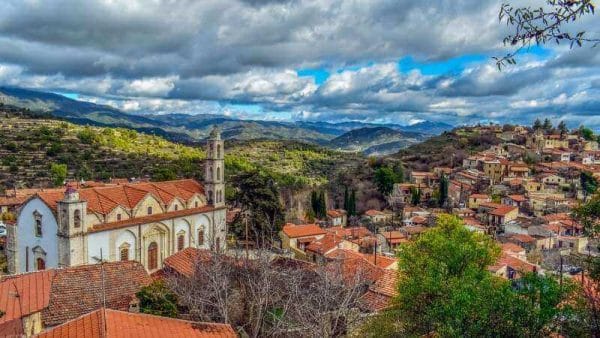 Lofou village in Cyprus