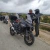 Riding motorcycles in the Troodos Mountains