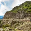 BMW motorcycles on an off-road adventure tour