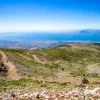 Off-road motorcycles on an adventure tour