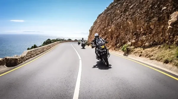 BMW bikes on a tour in Cyprus