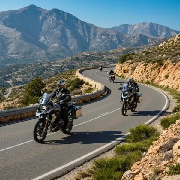 Bikes in North Cyprus on a mountain ride